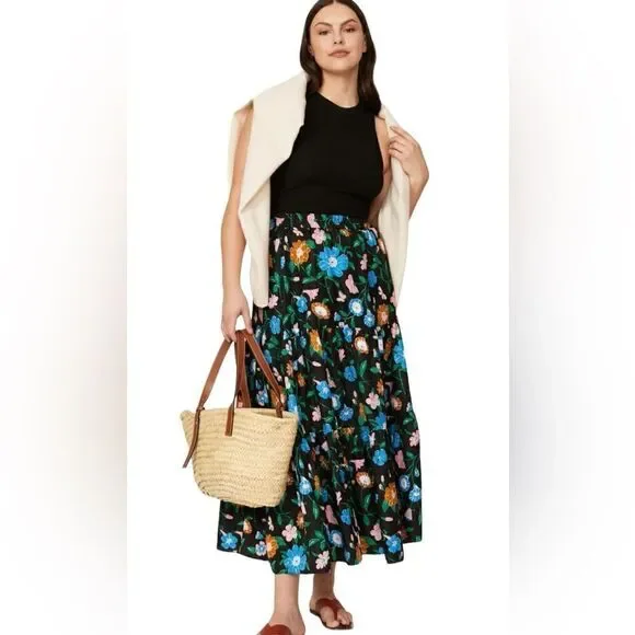 Kate Spade New York Floral Garden Skirt Size Small - Picture 3 of 7